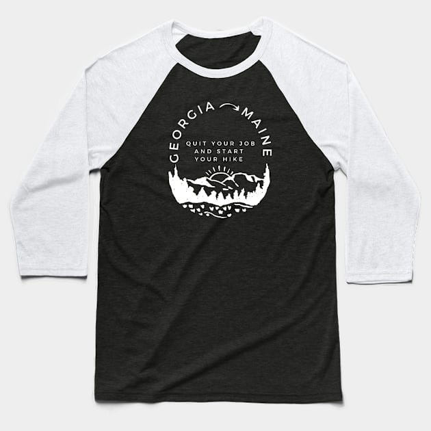 Georgia to Maine Baseball T-Shirt by Camp Happy Hour